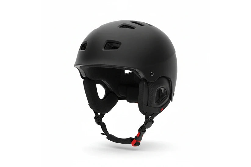 casco pista de hielo